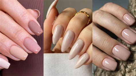 color nudé cual es en uñas|Pinta tus uñas color nude y derrocha elegancia: 9。